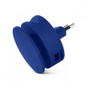 Usbepower AERO MINI - Dual USB roll charger with iPhone stand and cable roller