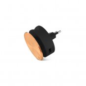 Usbepower AERO MINI Luxury Editon - Dual USB roll charger with iPhone stand and cable roller - Copper