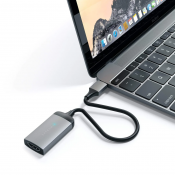 Satechi USB-C 4K 60 Hz HDMI-adapter - Anslut din USB-C enhet till en HDMI-skärm - Space Gray