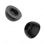 KeyBudz Hyperfoam Comfort Series Airpods Pro 3. sukupolvelle - kaikki koot - Musta