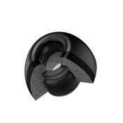 KeyBudz Hyperfoam Comfort Series for Airpods Pro 3rd Gen - X-Small - Black