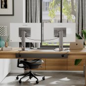 ALOGIC Aspekt 32" höjställning - Rymdgrå