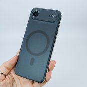 Süti Frosted Clear PhoneBack for iPhone 17 Air - Black Sea Salt