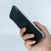 Süti Frosted Clear PhoneBack for iPhone 17 Air - Black Sea Salt