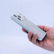 Süti NanoSuede PhoneBack for iPhone 17 Pro Max - Blue Aura