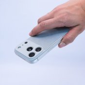 Süti NanoSuede PhoneBack for iPhone 17 Pro Max - Blue Aura