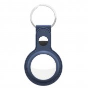 Keybudz nyckelring i läder för AirTag 2-pack - Blå