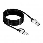 Just Mobile AluCable Duo 1,5 meter