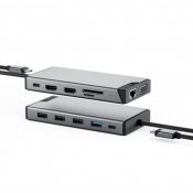 ALOGIC DV3 Universell USB-C-hubb för 3 skärmar
