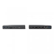 ALOGIC USB-C 16-in-1-nelinäytön telakointiasema DV4 (16-in-1) - Avaruuden harmaa