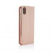 Pipetto Magnetic Folio för iPhone XS Max - Dusty Pink