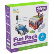 myFirst 3dPen Gör filamenten roliga med paketet Wheels in Motion