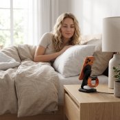 Satechi 3-in-1 taitettava Qi2-langaton latausteline - Musta