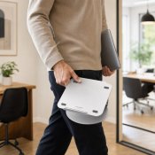 ALOGIC Elite 360 -kannettavan kääntyvä teline - Hopea