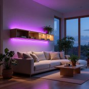 Lite Bulb Moments Smart Waterproof LED strip 5M RGBW - White