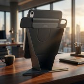 Pipetto iPad Air 13 (2024) Origami No6 Stand Case - Black