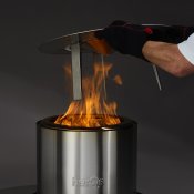 herQs Blaze Heater - Rustfrit stål