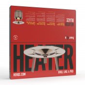 herQs Blaze Heater - Rustfrit stål