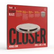herQs Blaze Closer - Rustfrit stål