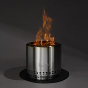 herQs rökfri eldstad - Blaze - Silver