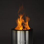 herQs rökfri eldstad - Blaze - Silver
