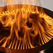 herQs smokeless FirePit Chief - Rostfritt stål