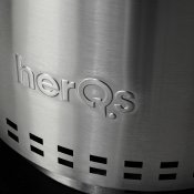 herQs smokeless FirePit Chief - Rostfritt stål