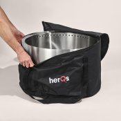 herQs smokeless FirePit Chief - Rostfritt stål