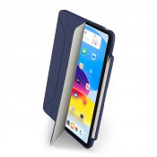 Pipetto iPad 10.9" (10:th gen) Origami No3 Pencil Case - Dark Blue