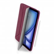 Pipetto Origami No1 Original-fodral för iPad Air 13 (M4/M3/M2) - Vinröd