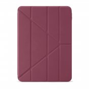 Pipetto Origami No1 Original-fodral för iPad Air 11 (M4/M3/M2) / iPad Air 10,9 (2022/2020) - Vinröd