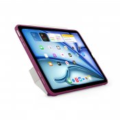 Pipetto Origami No1 Original-fodral för iPad Air 11 (M4/M3/M2) / iPad Air 10,9 (2022/2020) - Vinröd