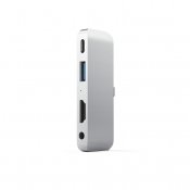 Satechi USB-C Mobile Pro Hub - den perfekta kompanjonen till din nya iPad Pro - Silver