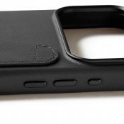 Mujjo Punglædertaske til iPhone 17 Pro Max - Sort