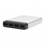 Just Mobile AluCharge multi-port USB charger - världens tunnaste USB-laddare