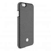 Just Mobile Quattro Back - Utsökt läderfodral för iPhone 6s Plus - Black