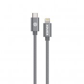 Kanex Durabraid USB-C to Lightning Cable 1.2m - Matte Black