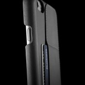 Mujjo 80 Leather Wallet Case - Plånboksskal av äkta läder för iPhone 6/6s Plus med 5,5” skärm