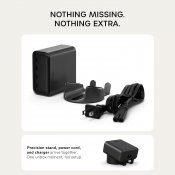 Satechi ChargeView 140W USB-C desktop-oplader med 4 porte - Space Black