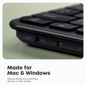 Satechi EX1 Slim Wireless Keyboard Nordic Layout - Space Black