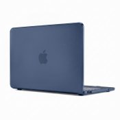 Pipetto MacBook Neo 13 (A18 Pro) gennemsigtigt hardshell-cover - Frostet indigo