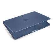 Pipetto MacBook Neo 13 (A18 Pro) gennemsigtigt hardshell-cover - Frostet indigo