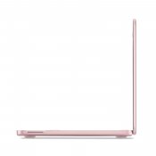 Pipetto MacBook Neo 13 (A18 Pro) genomskinligt hårt skal - Frostad rosa