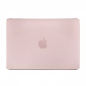 Pipetto MacBook Neo 13 (A18 Pro) genomskinligt hårt skal - Frostad rosa