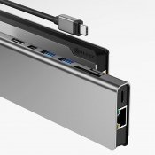 ALOGIC Ultra USB-C Dock PLUS V2 - HDMI, MDP, USB, Ethernet, minneskortläsare och 100W PD