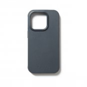 Mujjo iPhone 15 Pro skyddande skal - stålblått