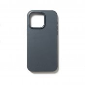 Mujjo iPhone 15 Pro Max Shield Impact-fodral - Stålblått