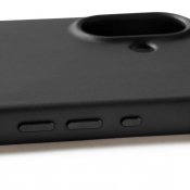 Mujjo Fuldlædertaske til iPhone 17 - Sort