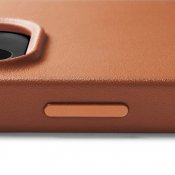 Mujjo Full Leather Case with MagSafe for iPhone 14 Pro - Tan