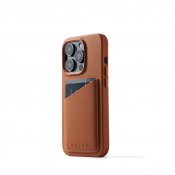 Mujjo Full Leather Wallet Case för iPhone 14 Pro